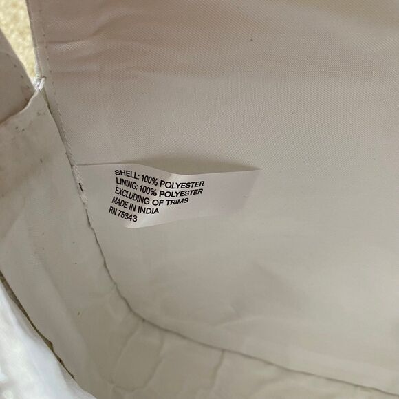 Viral Cherry Beaded Shoulder Bag NWT Navy White Red Green Summer Purse Vacation - Picture 5 of 12